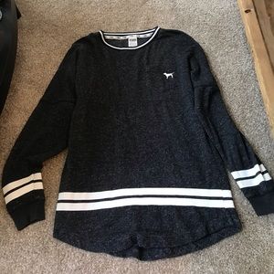 Pink VS long sleeve comfy tee